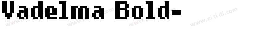 Vadelma Bold字体转换